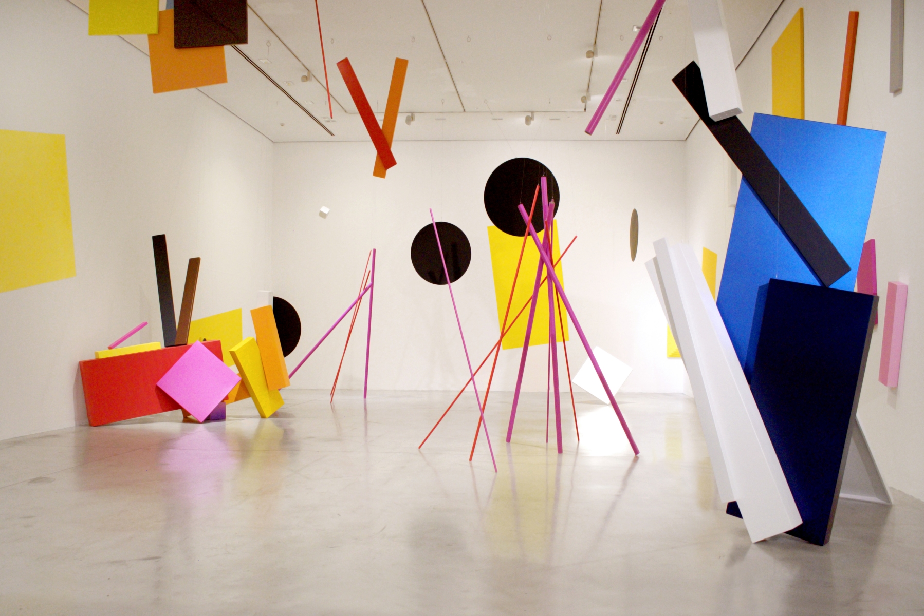 Vista de la exposición Ingrávida, Sala 5