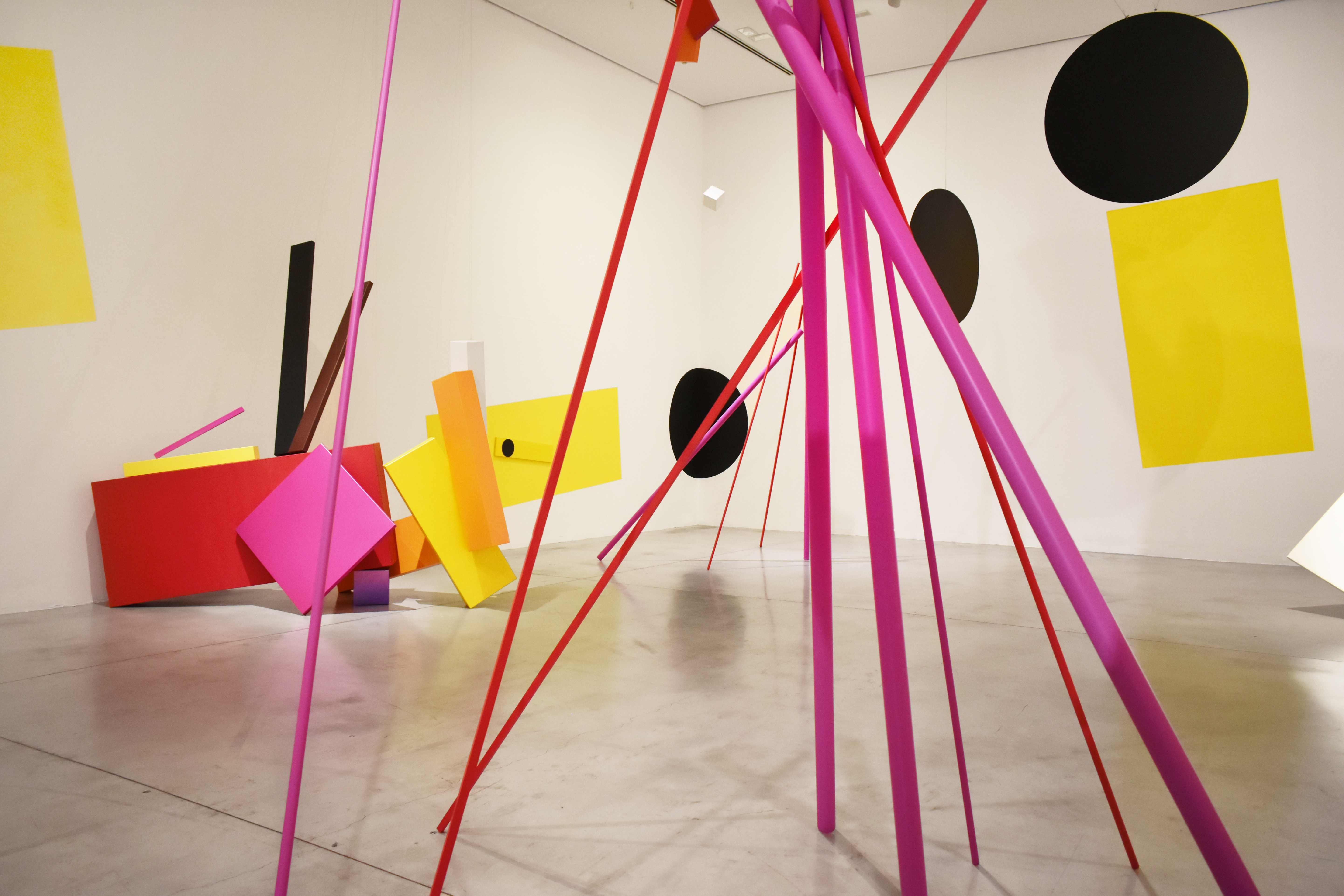 Instalación con elementos lineales, Sala 5