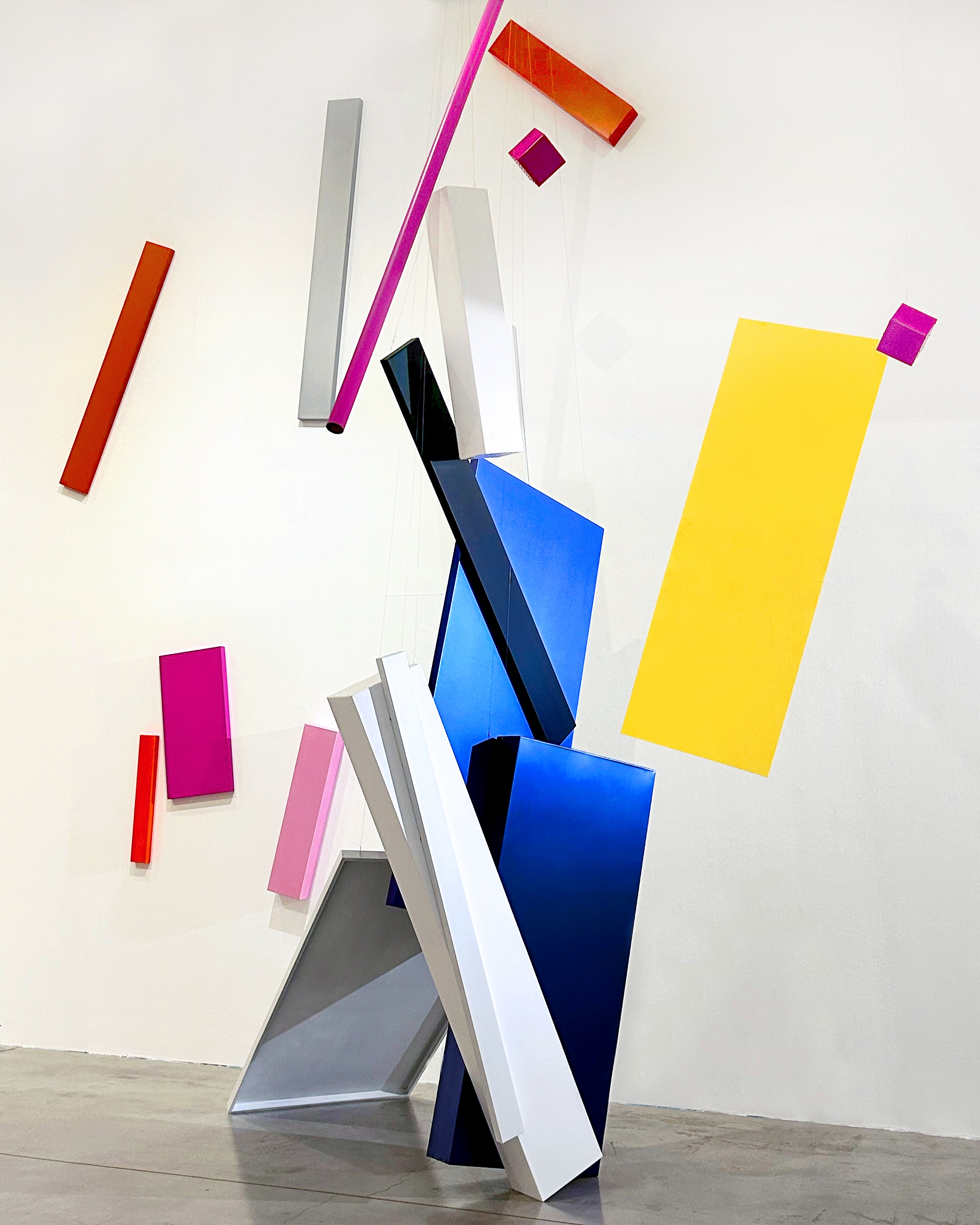 Detalle de escultura geométrica, Sala 5