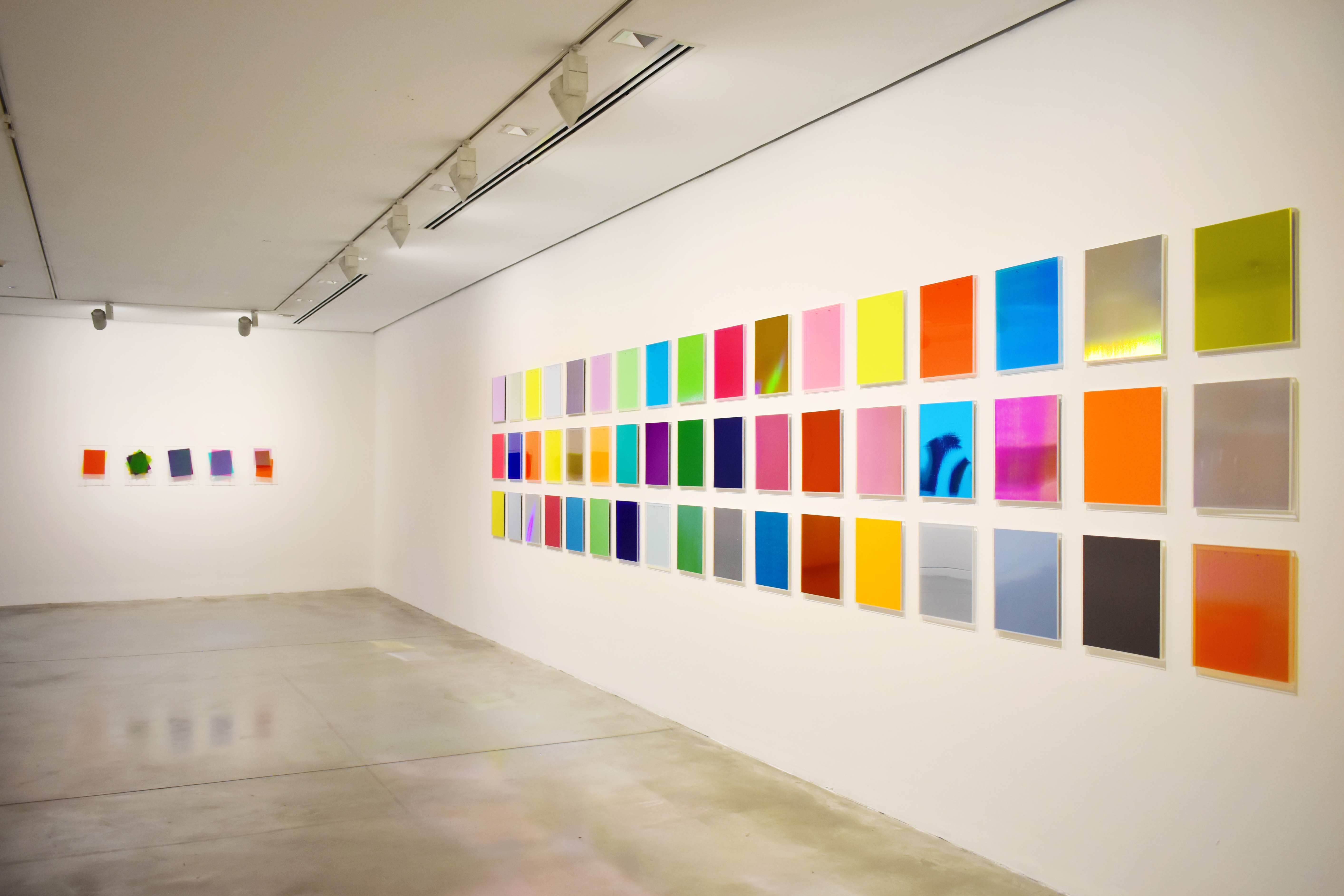 Vista completa del catálogo de colores, Sala 6