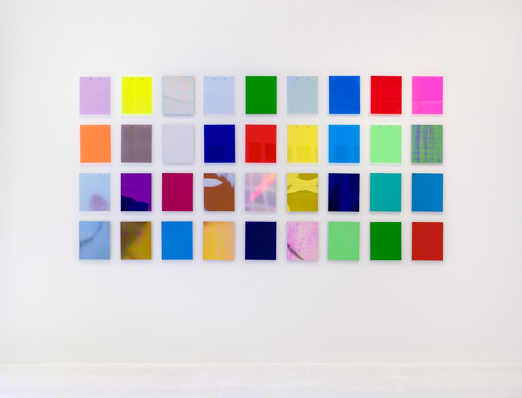 Detalle del catálogo de materiales y texturas, Museo MARCO